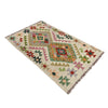 Handmade Multi Kilim Geometric 2x4 ft