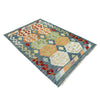 Handmade Multi Kilim Geometric 2x4 ft