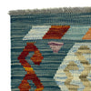 Handmade Multi Kilim Geometric 2x4 ft