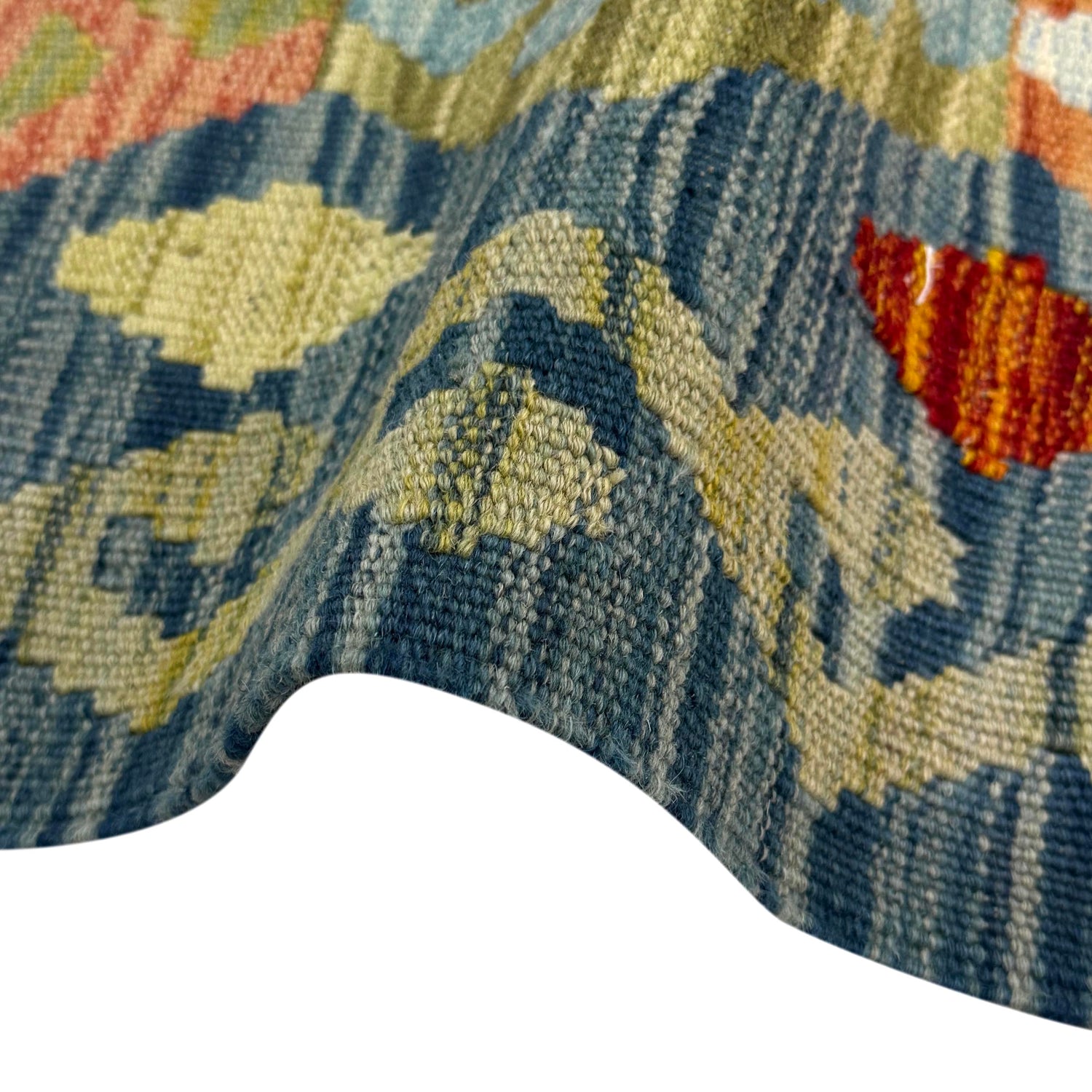 Handmade Multi Kilim Geometric 2x4 ft