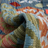Handmade Multi Kilim Geometric 2x4 ft