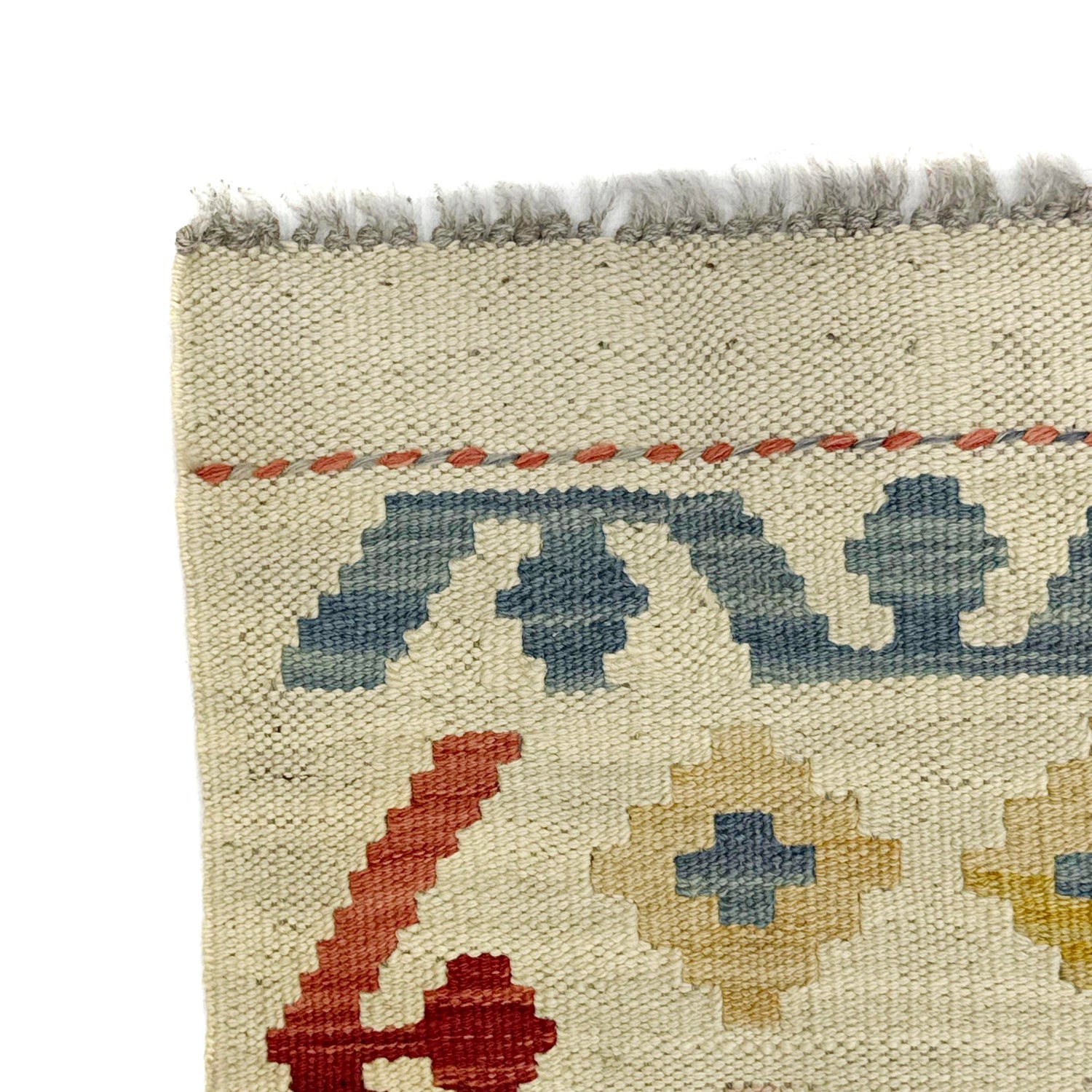 Handmade Multi Kilim Geometric 2x4 ft