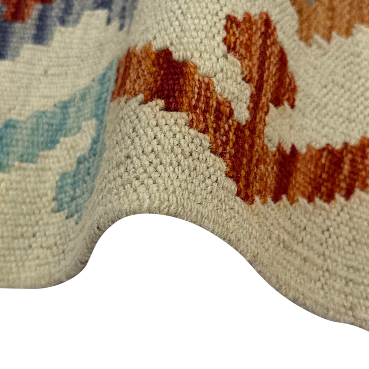 Handmade Multi Kilim Geometric 2x4 ft