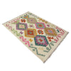 Handmade Multi Kilim Geometric 2x4 ft