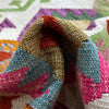 Handmade Multi Kilim Geometric 2x4 ft