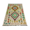 Handmade Multi Kilim Geometric 2x4 ft