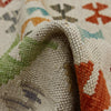 Handmade Multi Kilim Geometric 2x4 ft