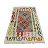 Handmade Multi Kilim Geometric 2x4 ft