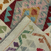 Handmade Multi Kilim Geometric 2x4 ft