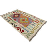 Handmade Multi Kilim Geometric 2x4 ft