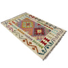 Handmade Multi Kilim Geometric 2x4 ft
