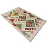 Handmade Multi Kilim Geometric 2x4 ft