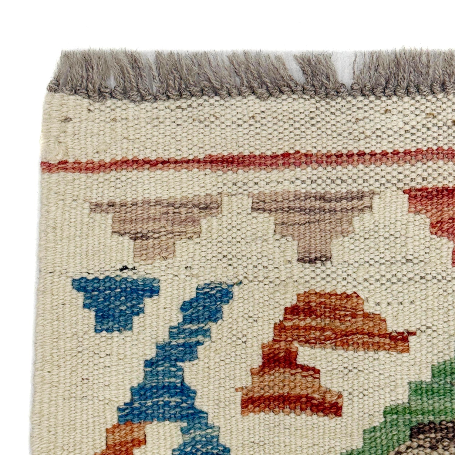 Handmade Multi Kilim Geometric 2x4 ft