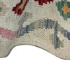 Handmade Multi Kilim Geometric 2x4 ft