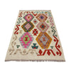 Handmade Multi Kilim Geometric 2x4 ft