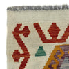 Handmade Multi Kilim Geometric 2x4 ft