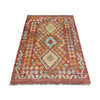 Handmade Multi Kilim Geometric 2x4 ft