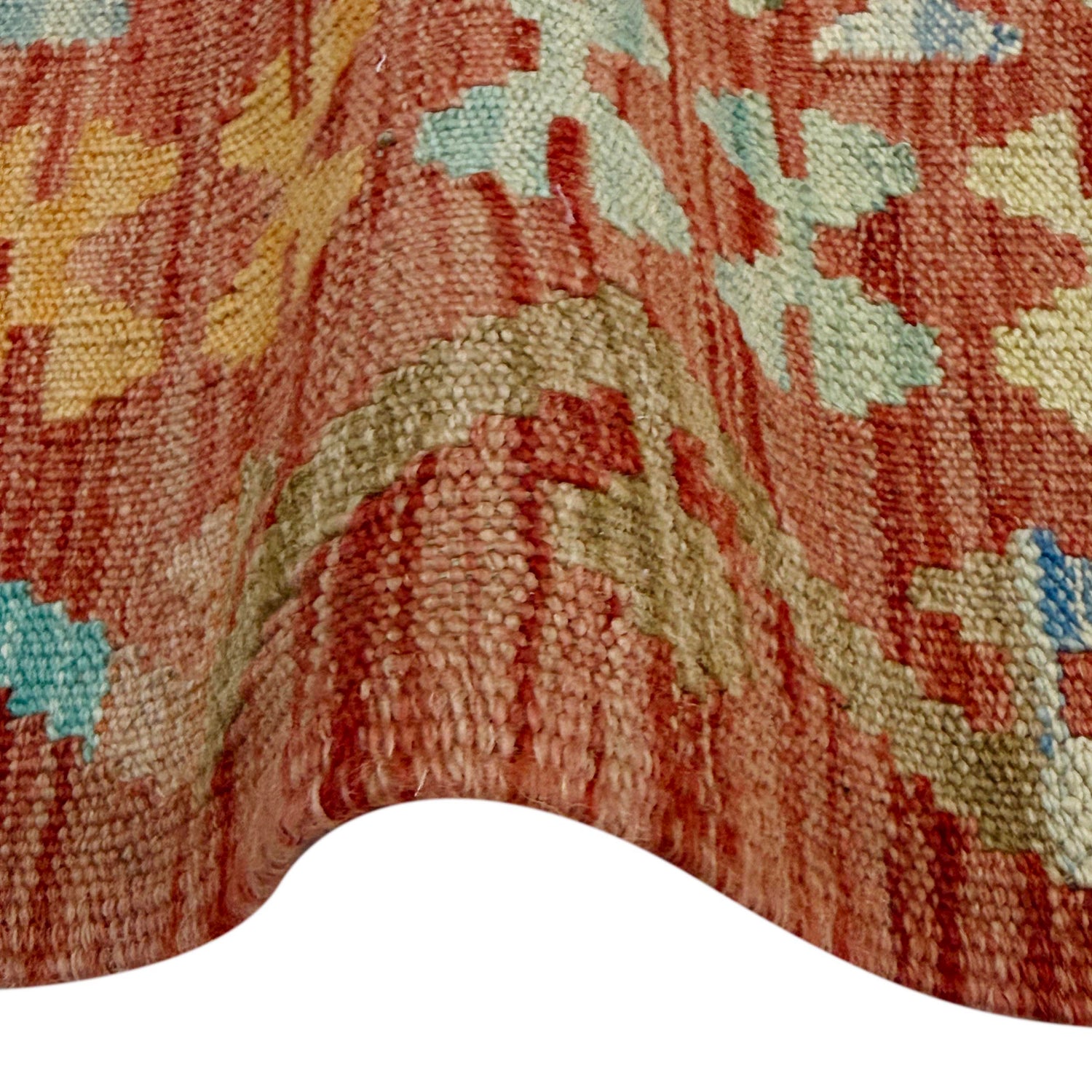 Handmade Multi Kilim Geometric 2x4 ft