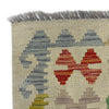 Handmade Multi Kilim Geometric 2x4 ft