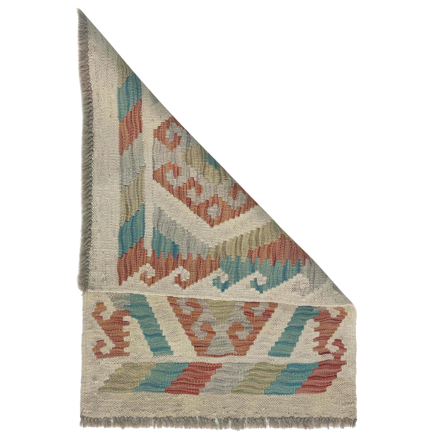 Handmade Multi Kilim Geometric 2x3 ft