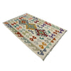 Handmade Multi Kilim Geometric 2x4 ft