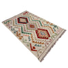 Handmade Multi Kilim Geometric 2x4 ft
