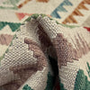 Handmade Multi Kilim Geometric 2x4 ft