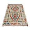 Handmade Multi Kilim Geometric 2x4 ft
