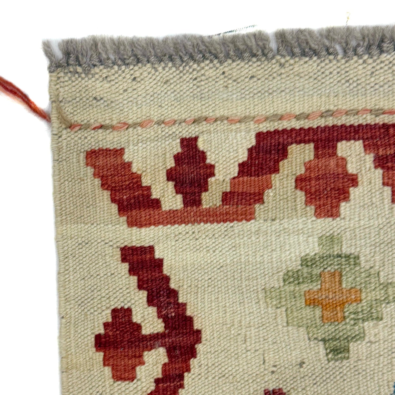 Handmade Multi Kilim Geometric 2x4 ft