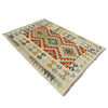 Handmade Multi Kilim Geometric 2x4 ft