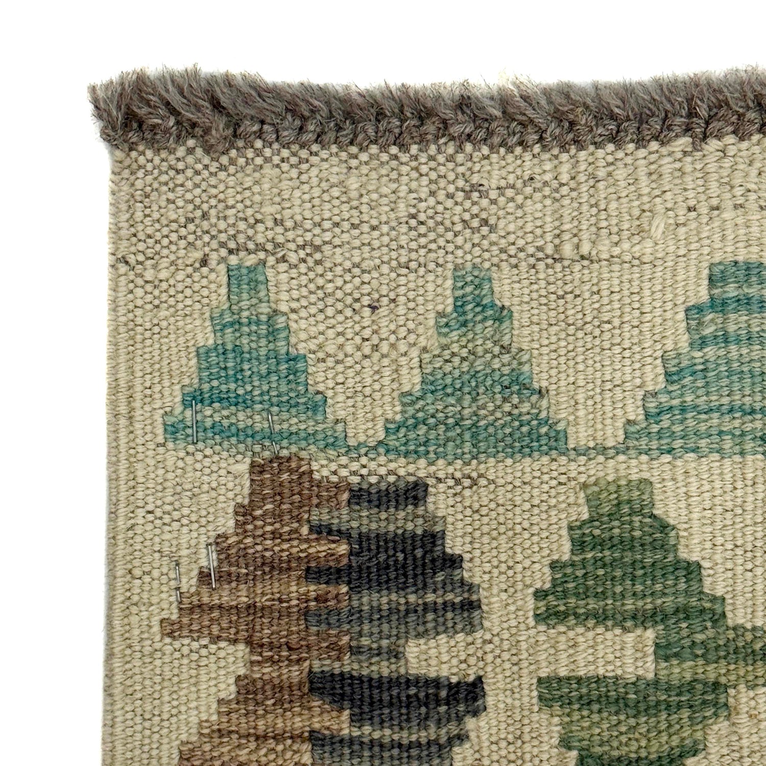 Handmade Multi Kilim Geometric 2x4 ft