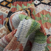 Handmade Multi Kilim Geometric 4x7 ft
