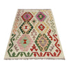 Handmade Multi Kilim Geometric 2x4 ft