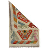 Handmade Multi Kilim Geometric 2x3 ft