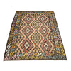 Handmade Multi Kilim Geometric 4x7 ft