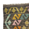 Handmade Multi Kilim Geometric 4x7 ft
