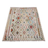 Handmade Multi Kilim Geometric 4x7 ft