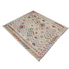 Handmade Multi Kilim Geometric 4x7 ft