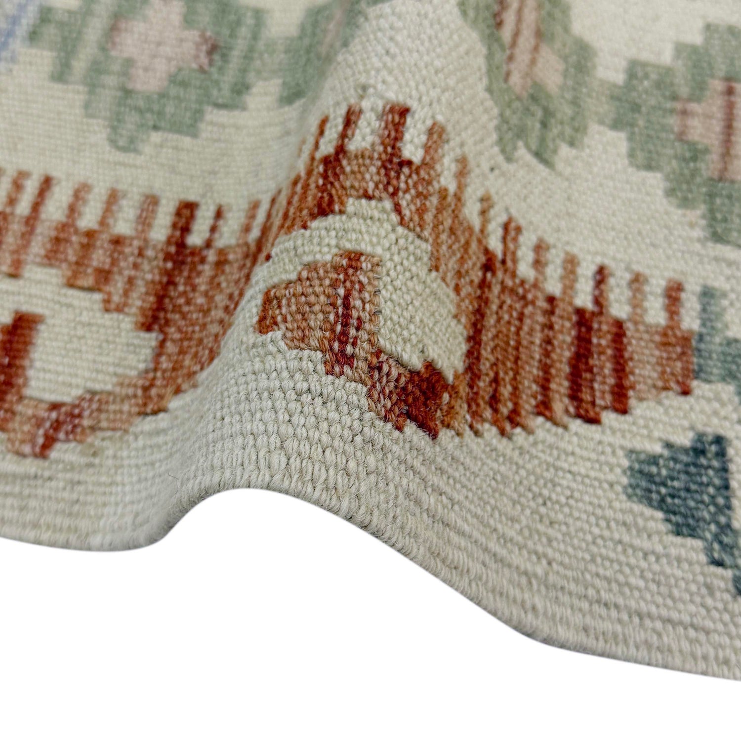 Handmade Multi Kilim Geometric 4x7 ft