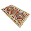 Handmade Multi Kilim Geometric 2x4 ft