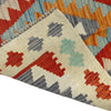 Handmade Multi Kilim Geometric 2x4 ft