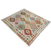 Handmade Multi Kilim Geometric 4x7 ft
