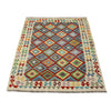 Handmade Multi Kilim Geometric 4x7 ft