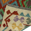 Handmade Multi Kilim Geometric 4x7 ft