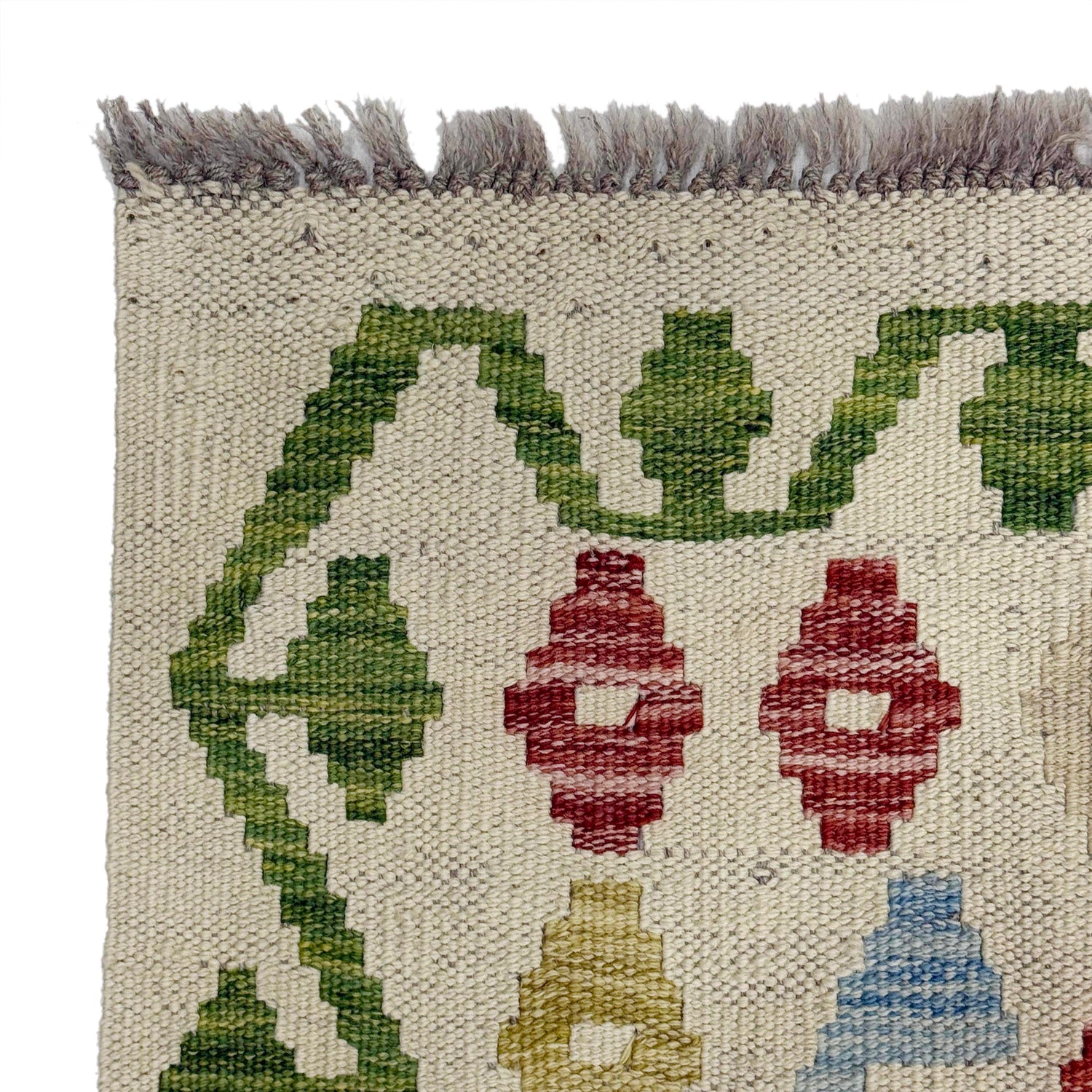 Handmade Multi Kilim Geometric 4x7 ft