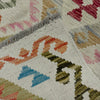 Handmade Multi Kilim Geometric 6' Runner
