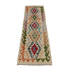 Handmade Multi Kilim Geometric 6' Runner