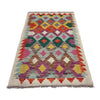 Handmade Multi Kilim Geometric 2x4 ft