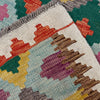Handmade Multi Kilim Geometric 2x4 ft