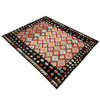 Handmade Multi Kilim Geometric 7x10 ft